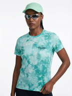 Lanna Muay Thai Turquoise Tie-Dye Training Tee (Women’s)