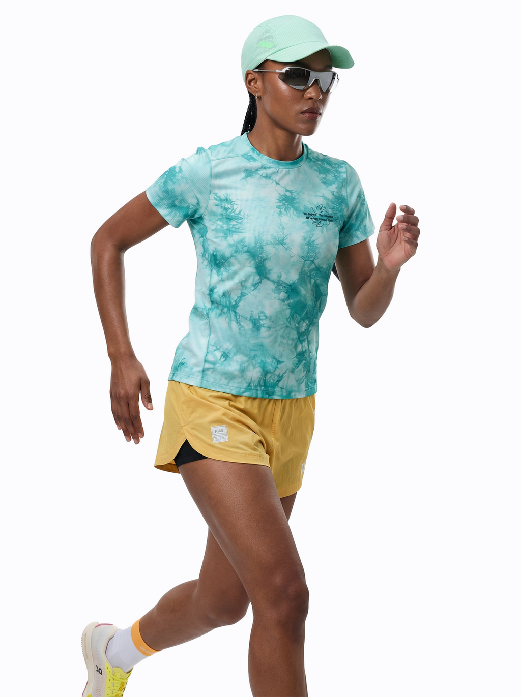 Lanna Muay Thai Turquoise Tie-Dye Training Tee (Women’s)