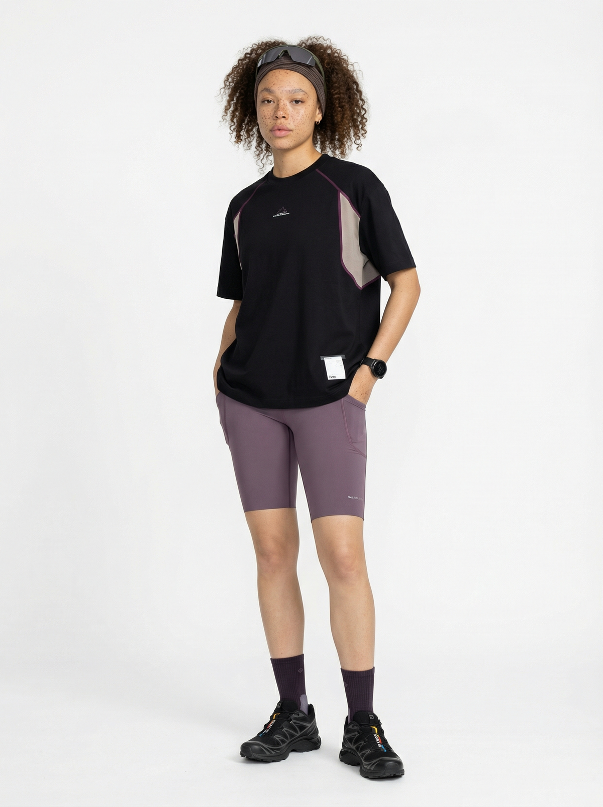Lanna Muay Thai "Night Run Vibes" Reflective Panel Tee