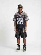 Lanna Muay Thai "Flyrich 22" Camo Mesh Football Jersey Tee