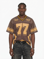 Lanna Muay Thai "77 Success" Mesh Football Jersey Tee
