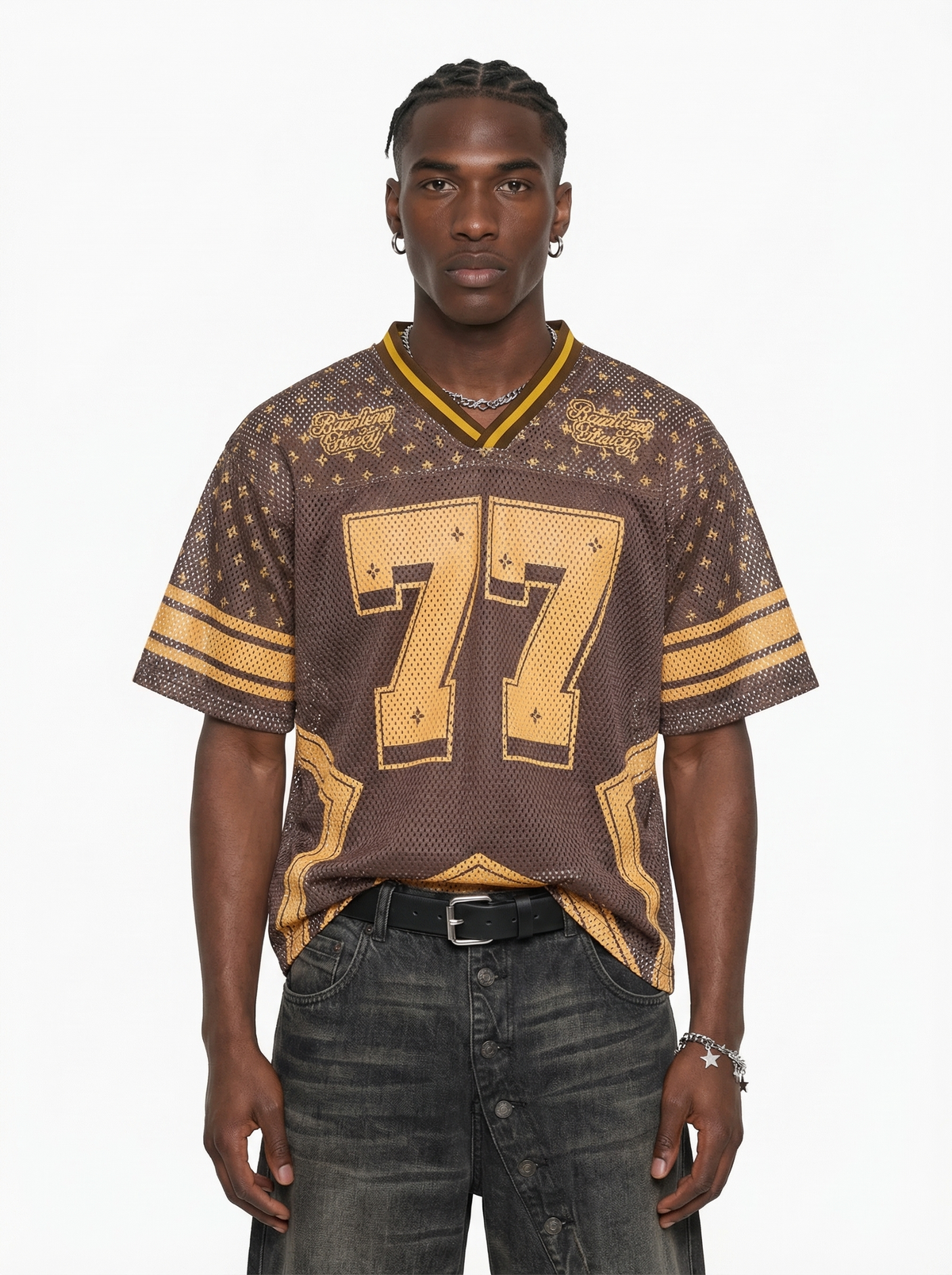 Lanna Muay Thai "77 Success" Mesh Football Jersey Tee