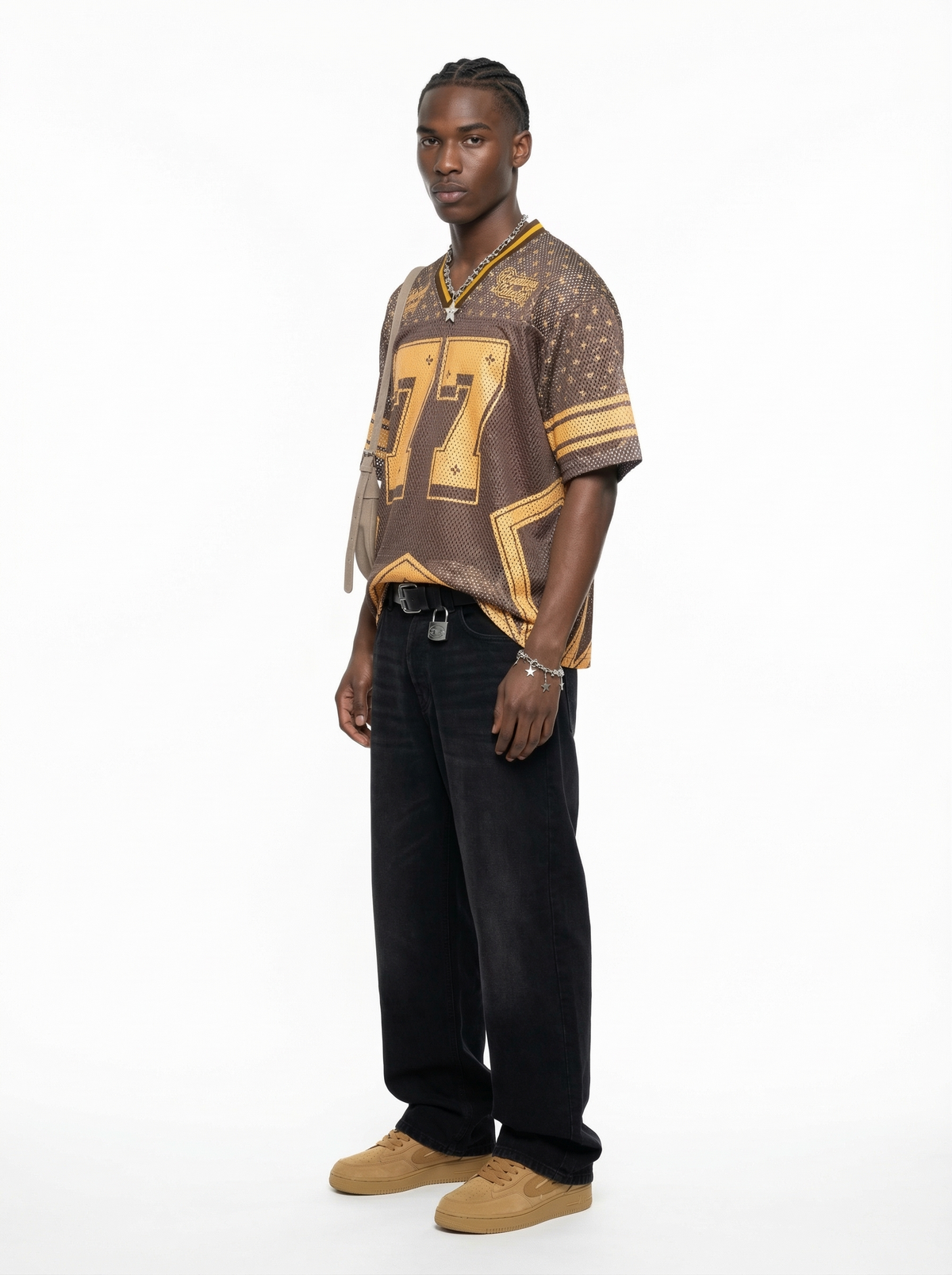 Lanna Muay Thai "77 Success" Mesh Football Jersey Tee
