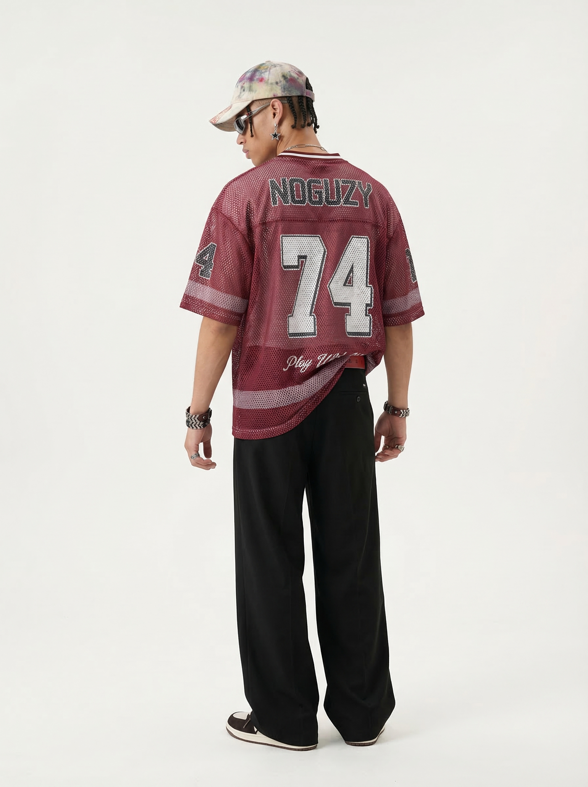 Lanna Muay Thai "Awesome Star" Mesh Football Jersey Tee