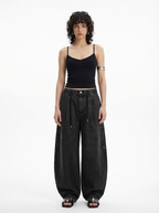 Lanna Muay Thai Tencel Cooling Balloon Cargo Pants