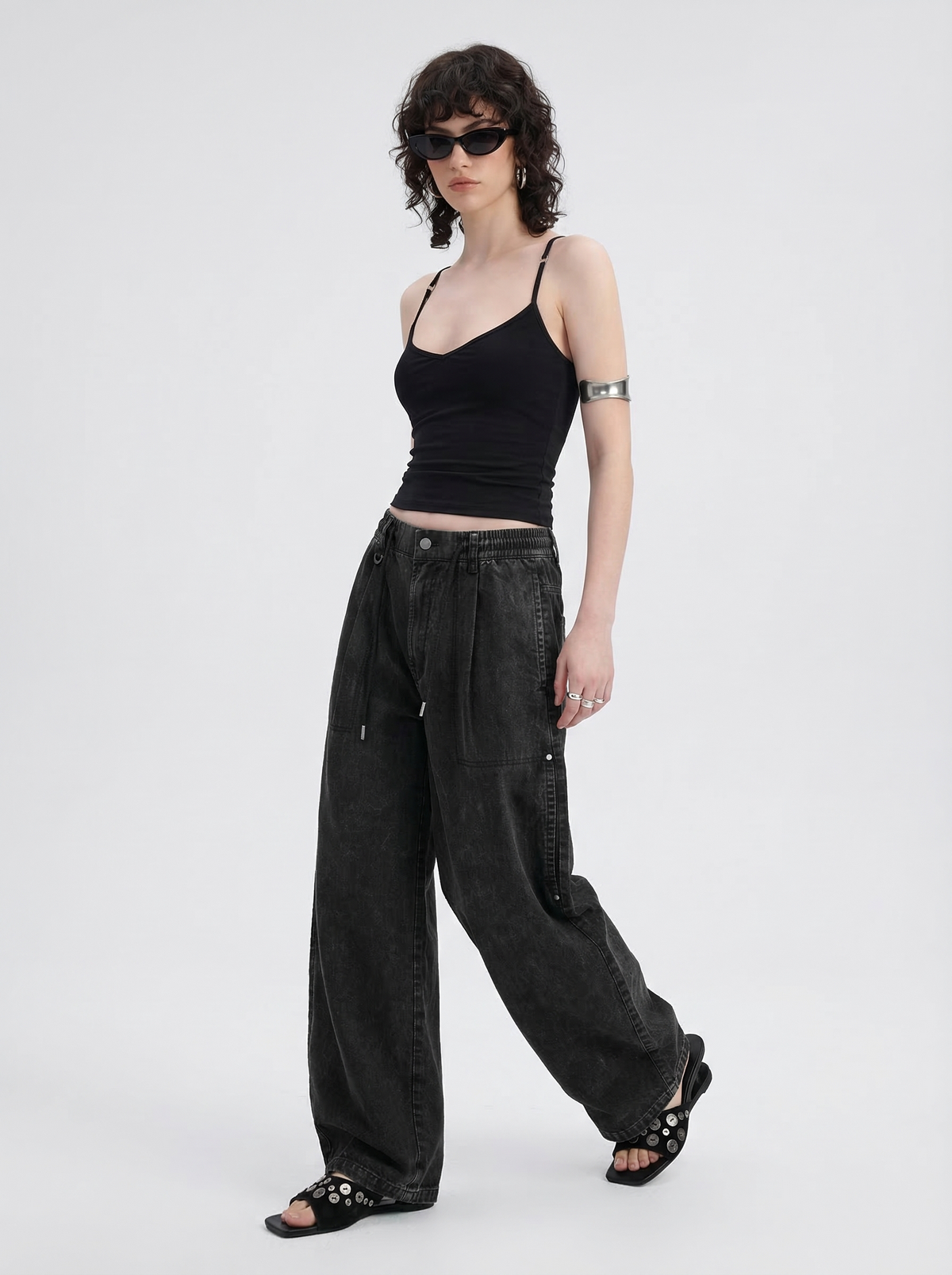 Lanna Muay Thai Tencel Cooling Balloon Cargo Pants